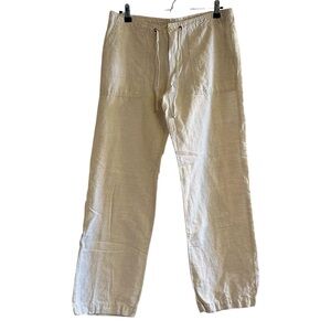 GAP Wide Leg Linen Pants